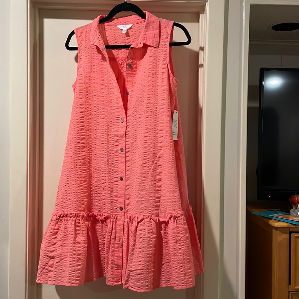 New with tags pink/coral dress